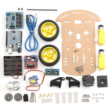 Prikaži detalje za Arduino Komplet - Vozilo na 2 točka Arduino Komplet - Vozilo na 2 tocka