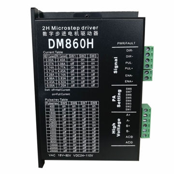 Prikaži detalje za Drajver za NEMA 34 step motore do 7.2A - DM860H Step motor drajver DM860H