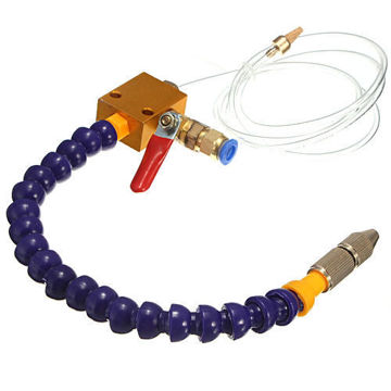 Prikaži detalje za Crevo za hlađenje alata 1/4 sa metalnim ventilom i crevom za emulziju Crevo za hladjenje