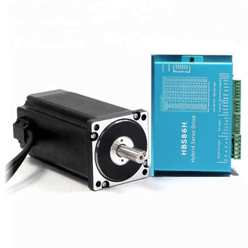 Prikaži detalje za Hibridni servo set Nema 34 od 12.5Nm sa kočnicom Servo step set NEMA 34