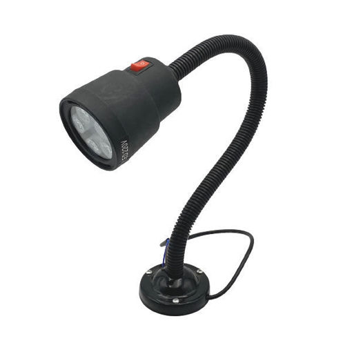 Slika proizvoda: LED radna lampa sa fleksibilnim vratom i magnetnom bazom 5W 220V