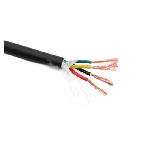 Slika proizvoda: Fleksibilni kabl 4x0.75 PVC, crni